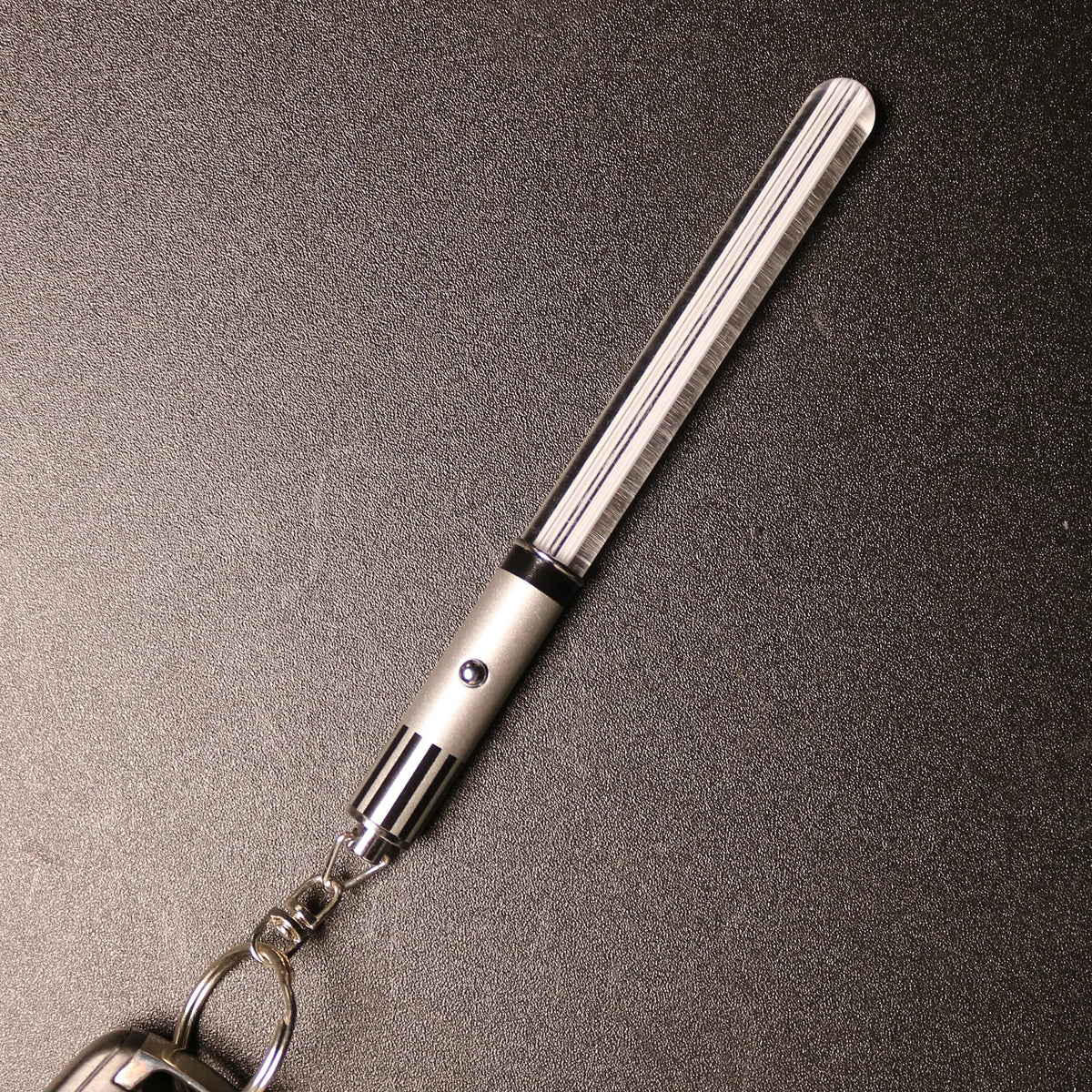 RGB Mini Lightsaber Keychain — 8 Color Modes